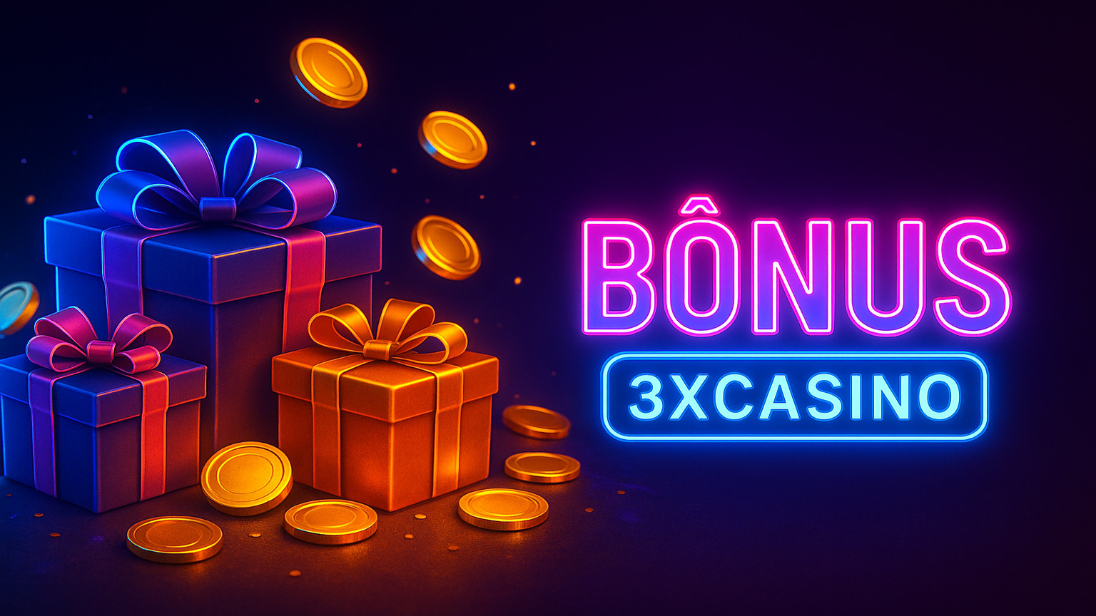 Bônus de cassino online 3XCASINO