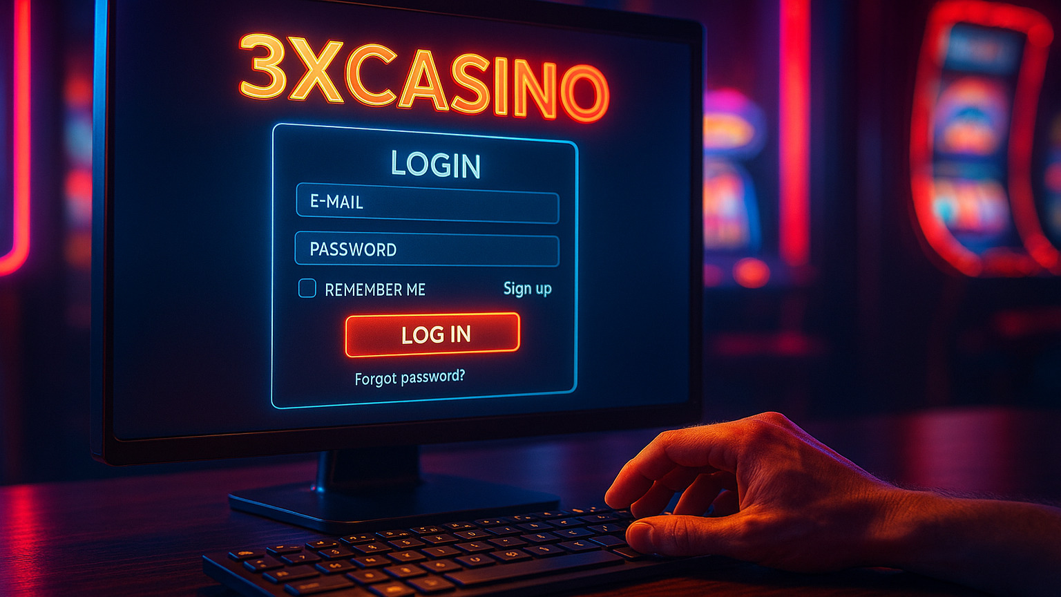 Login 3XCASINO